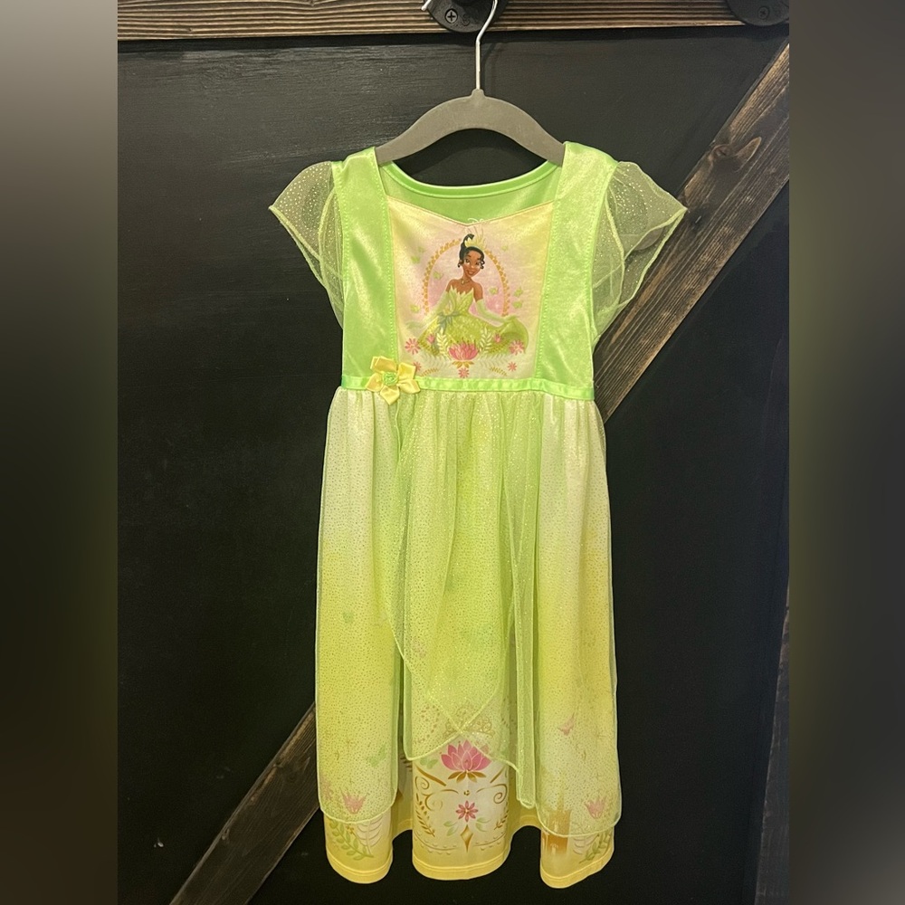 Disney Princess Tiana’s Palace Nightgown, Size 3T,